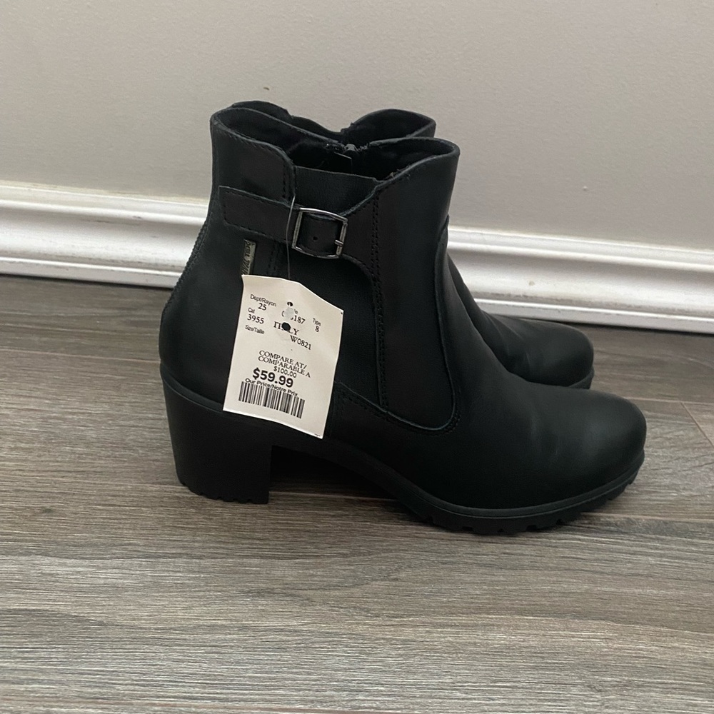 Black Heeled Boots - Picture 2 of 6